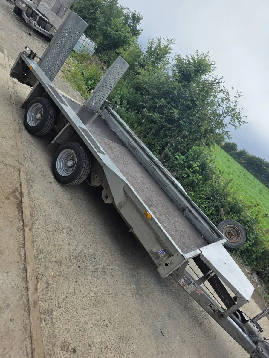 12ft x6 ifor Williams plant Trailer - Image 1
