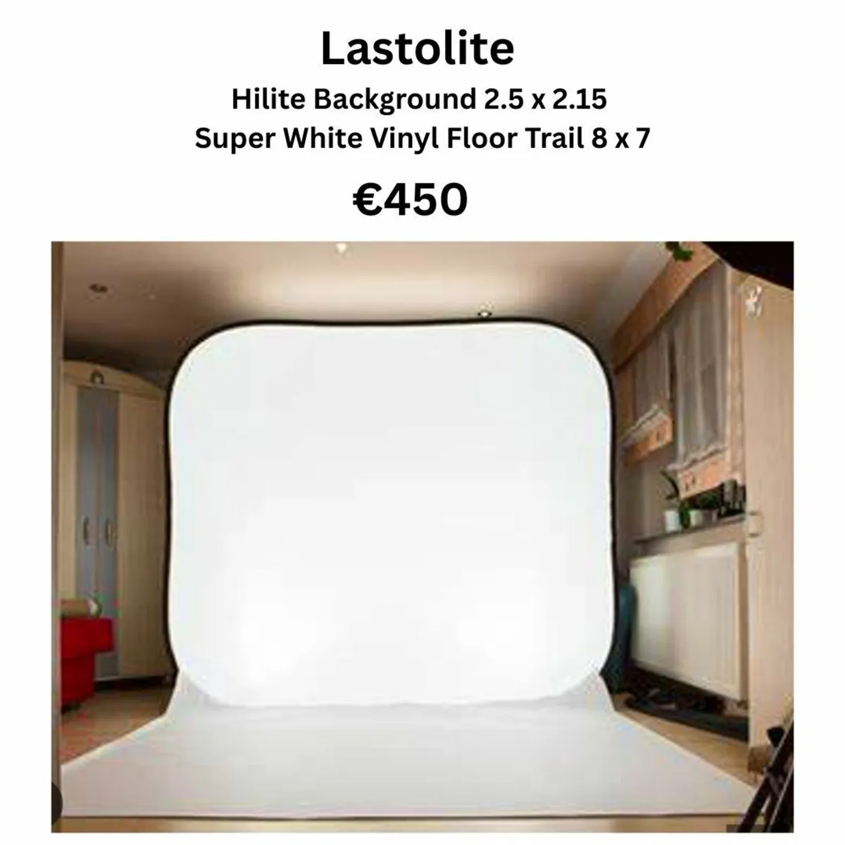 Lastolite Hilite Background and Floor Trail