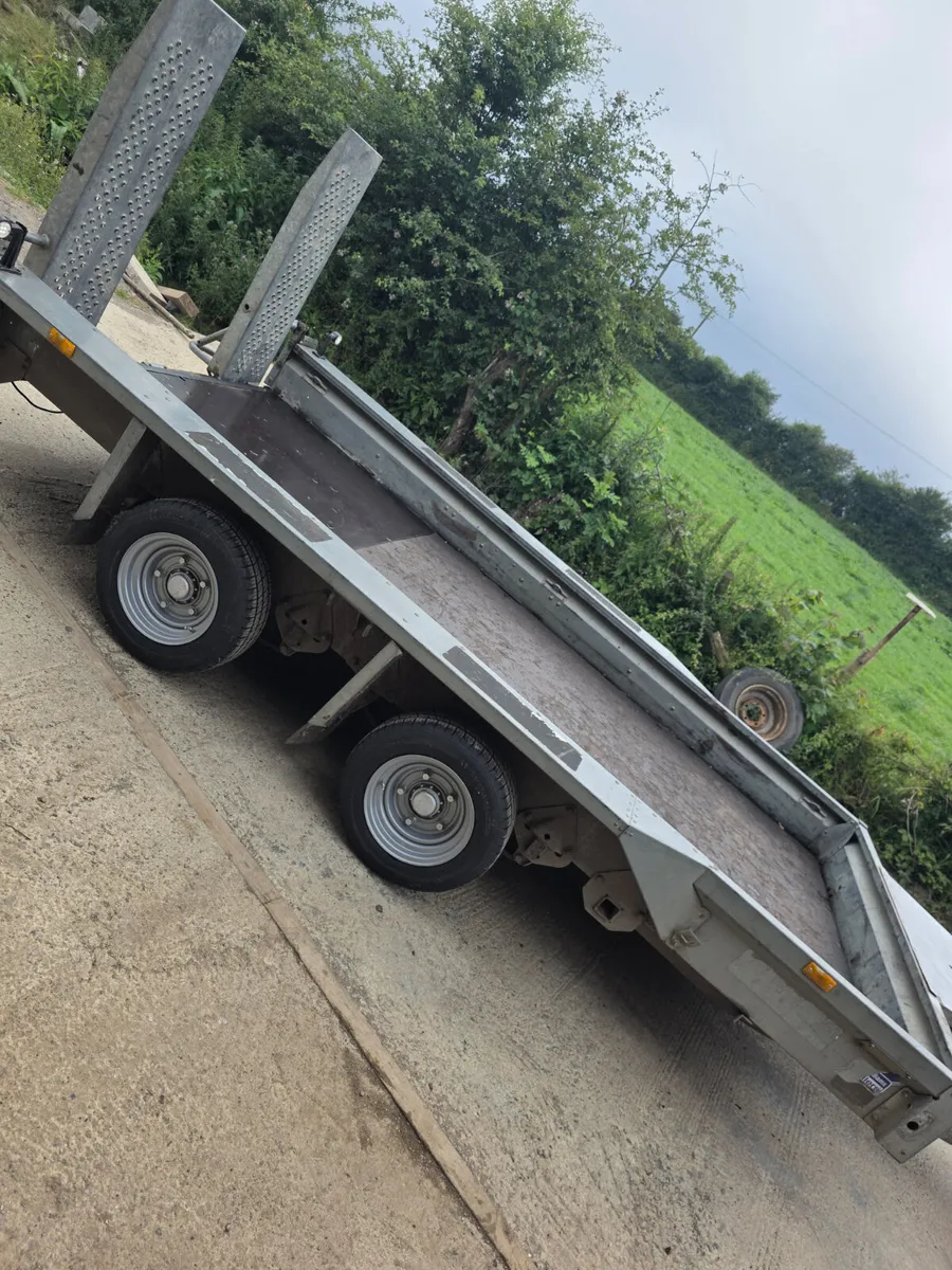 12ft x6 ifor Williams plant Trailer - Image 4