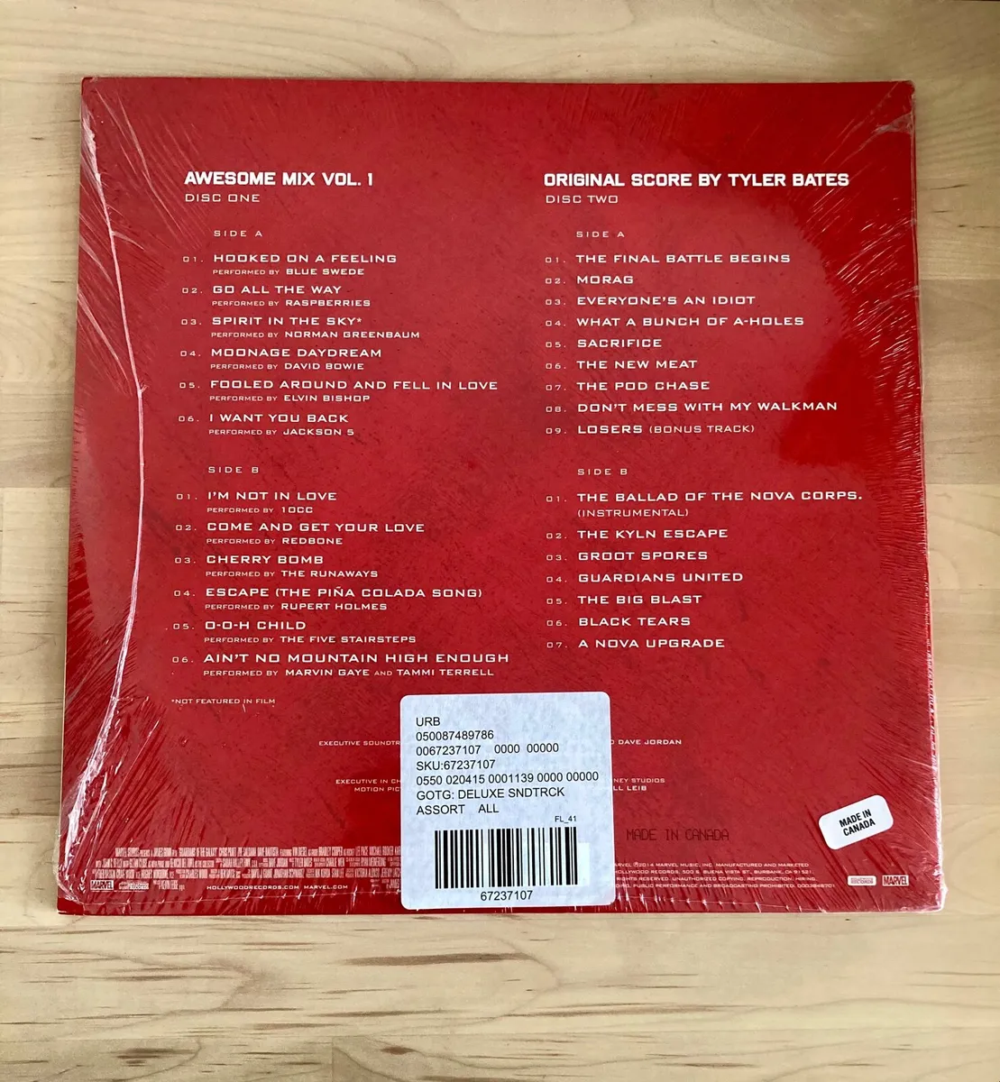 Guardians of the Galaxy Ltd Ed Vinyl - New - Image 3