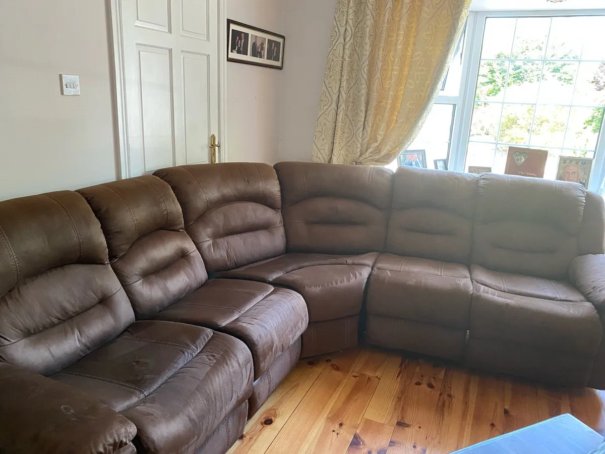 Corner Recliner Sofa - Image 1
