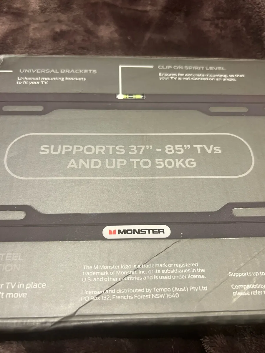 Fixed TV wall mount bracket - brand new - Image 3