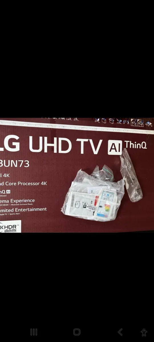 LG 50in 4k Smart Tv - Image 2