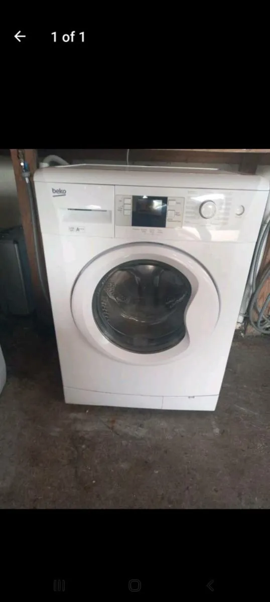 Beko 8kg washing machine - Image 1