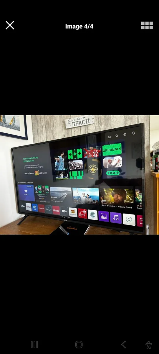 LG 43in 4k Smart Tv - Image 1