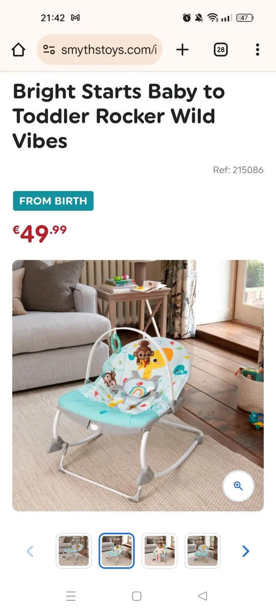 Baby bouncer chair - Image 2