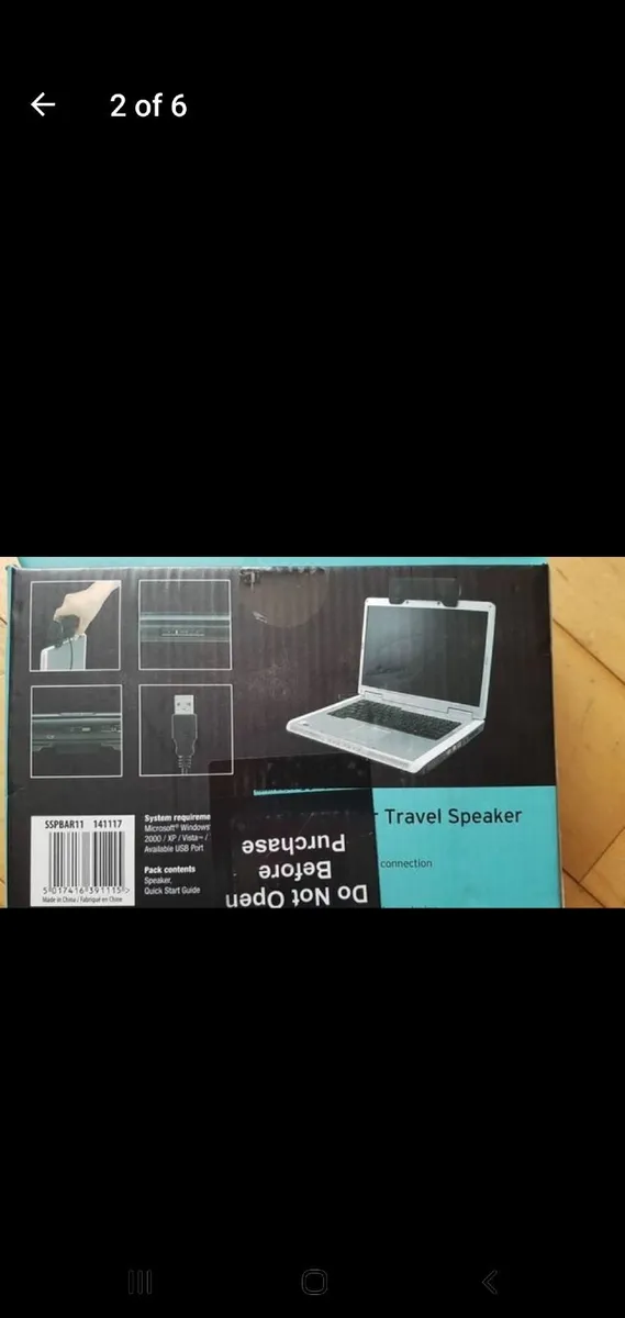 Travel speaker Sandstrom New - Image 2