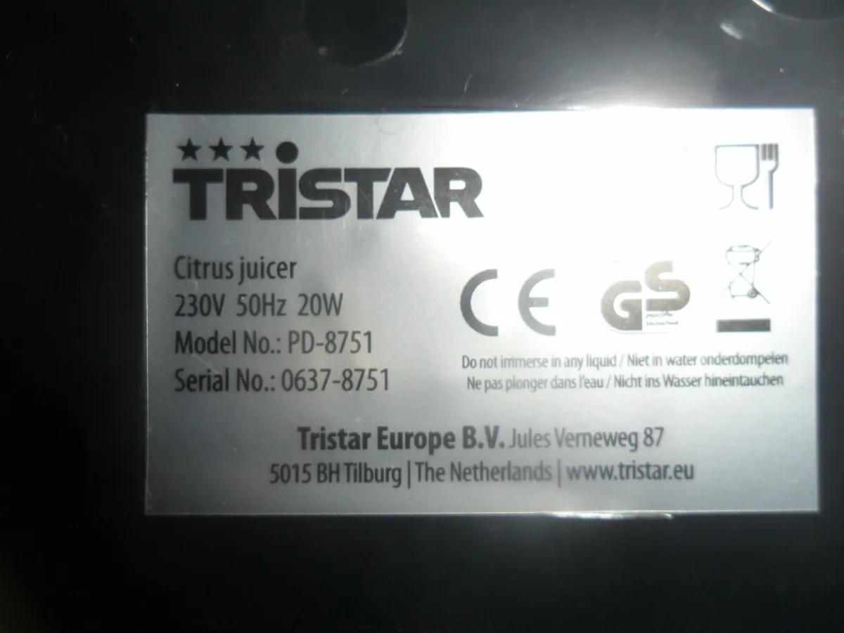 Tristar Citrus juicer - Image 3