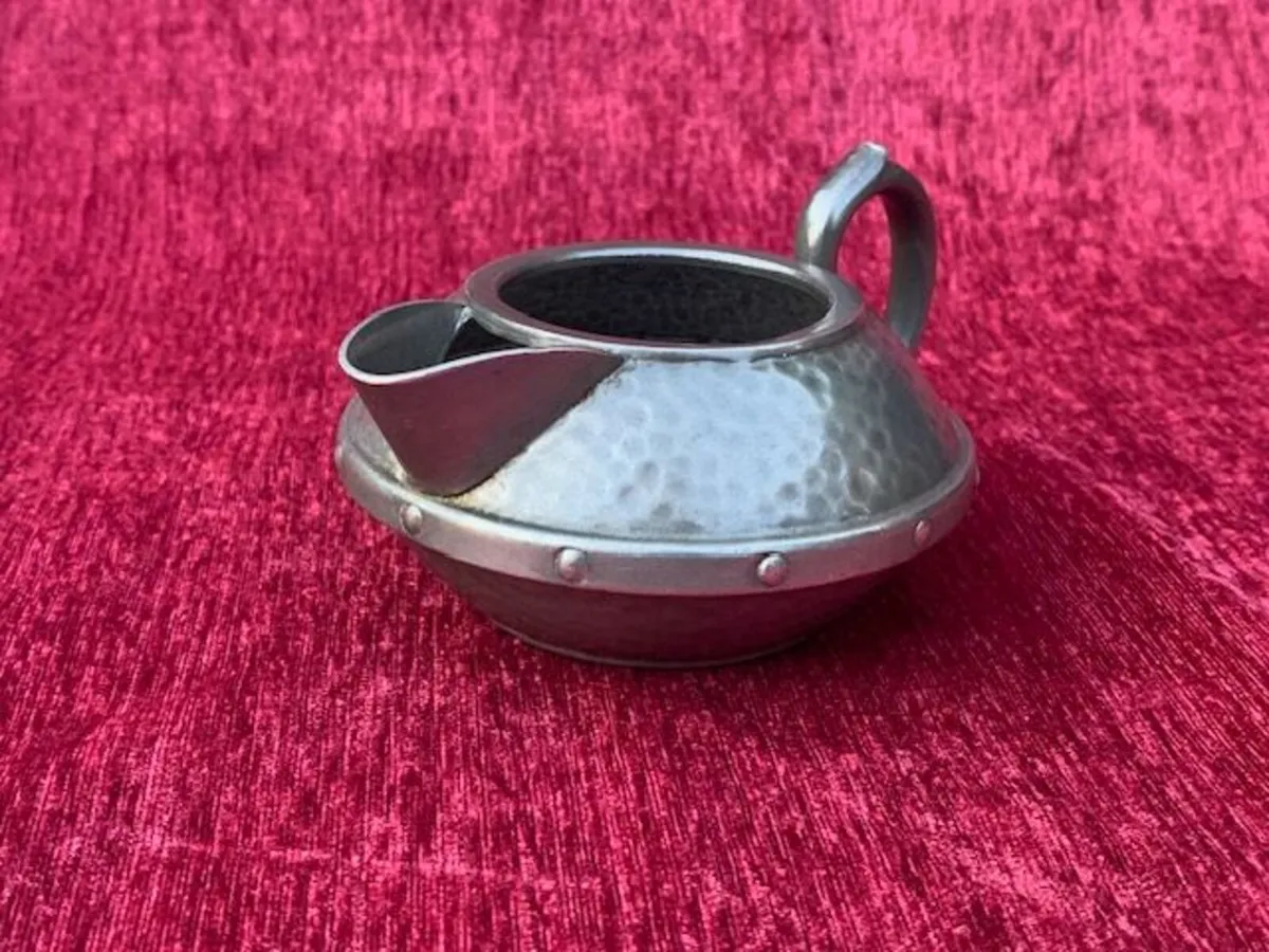 Pewter tea set - Image 2