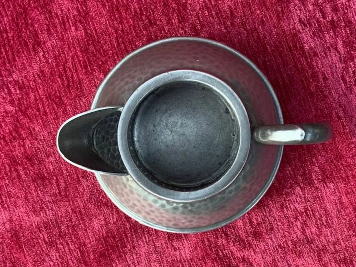 Pewter tea set - Image 3