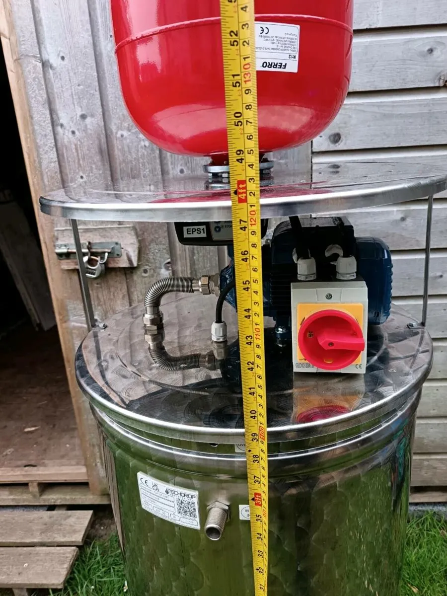 Water pump and stainless tank - Image 3