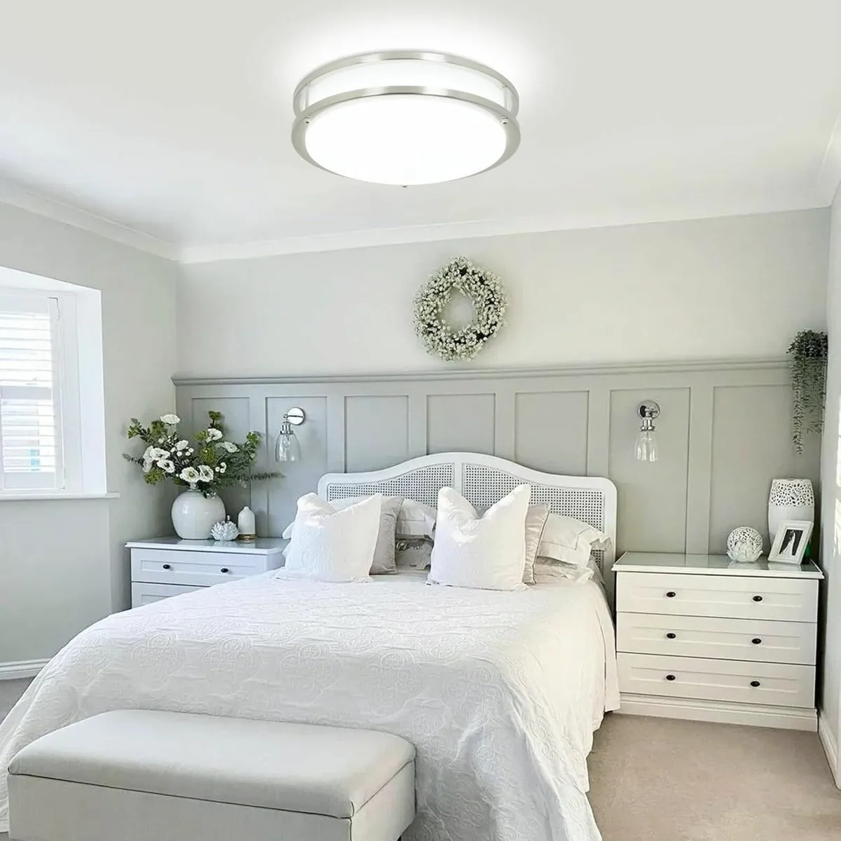 30W LED Ceiling Light Fixture 13 inch 5 Color - Image 1