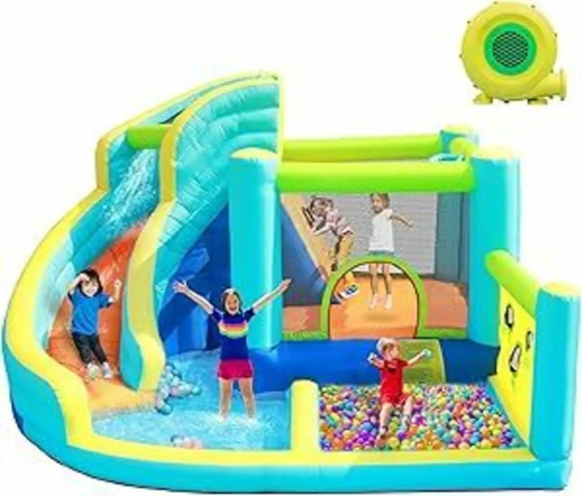 Bouncy Castle Large Bounce House Water Park - Image 2