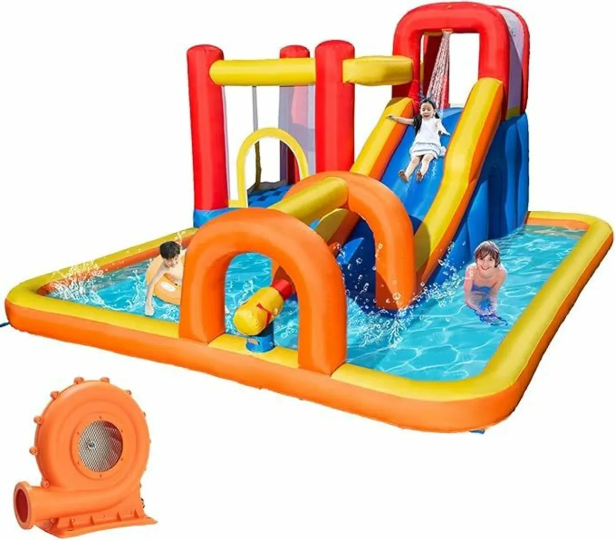 Inflatable Bouncy Castle Water Slide Trampoline - Image 3