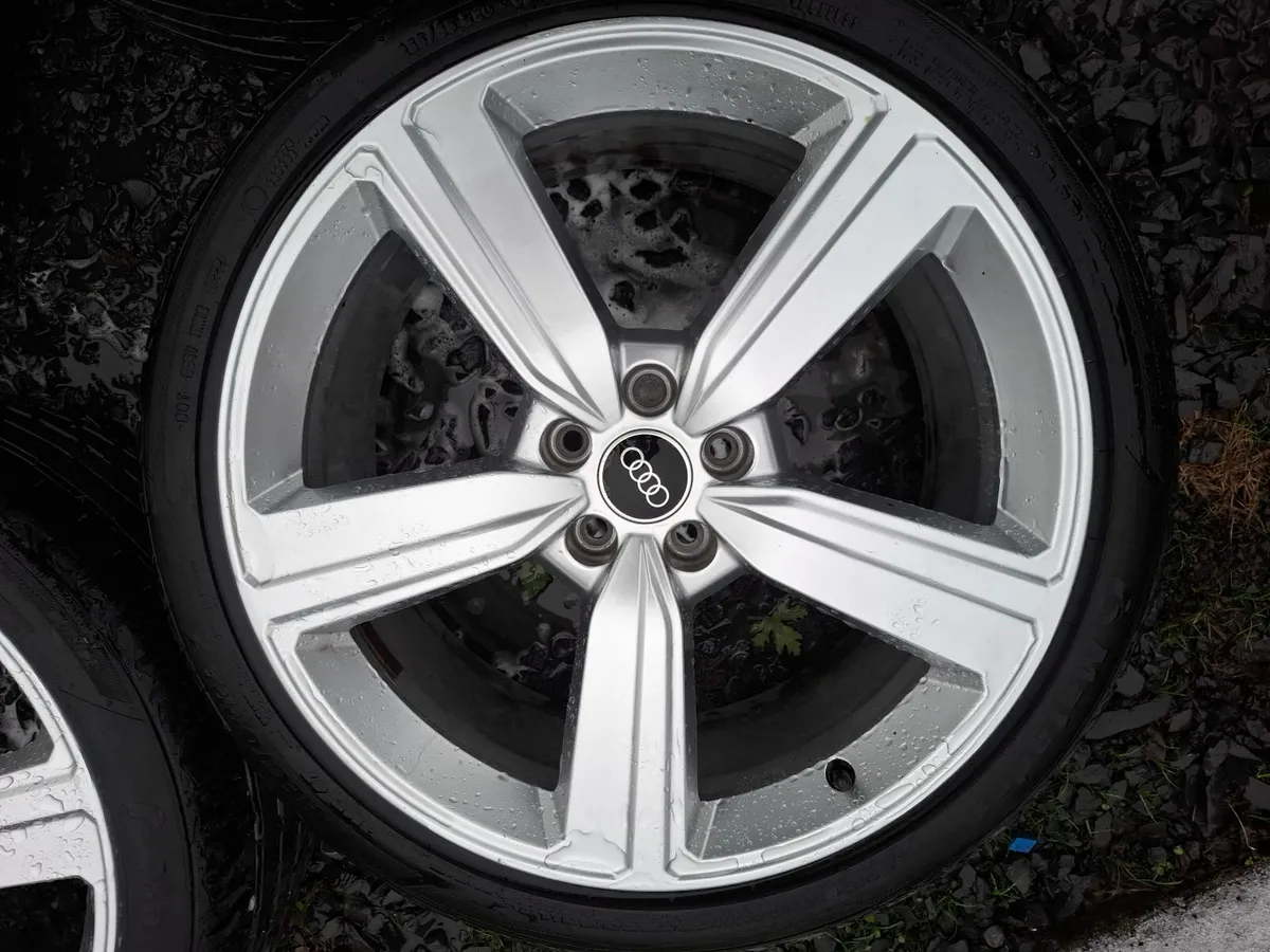 20" Genuine Audi S Line Alloys with tyres - Image 2