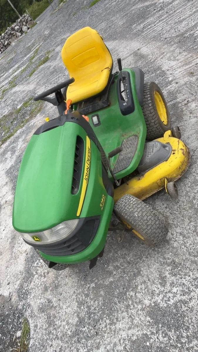 John Deere ride on mower - Image 1