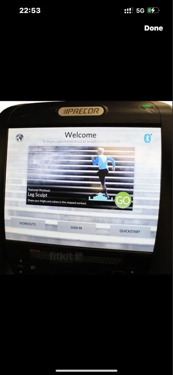 PRECOR TRM885 TREADMILL p80 CONSOLE - Image 4