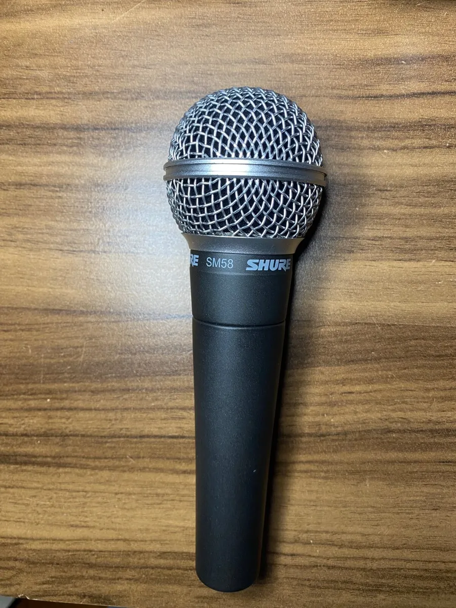 Shure Sm58 Dynamic Microphone (Mint) - Image 1