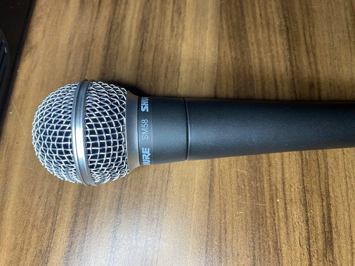 Shure Sm58 Dynamic Microphone (Mint) - Image 2