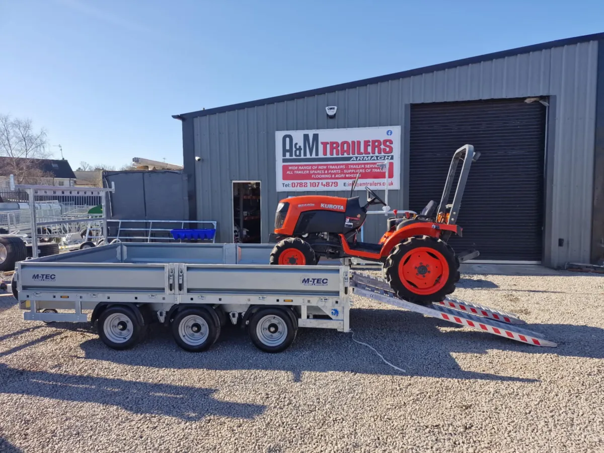 M-Tec flatbed trailer - Image 2