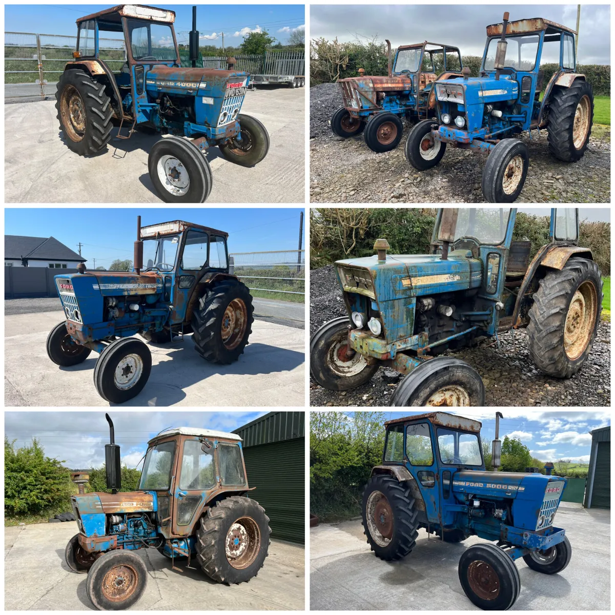 Ford Tractors Required