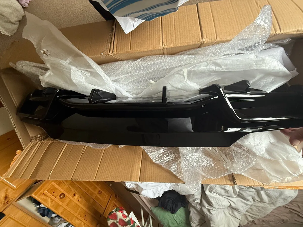 Tesla Model 3 Highland Front Lip and defuser - Image 2
