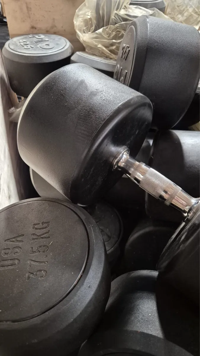 45KG + HEAVIER NEW DUMBBELLS - Image 3