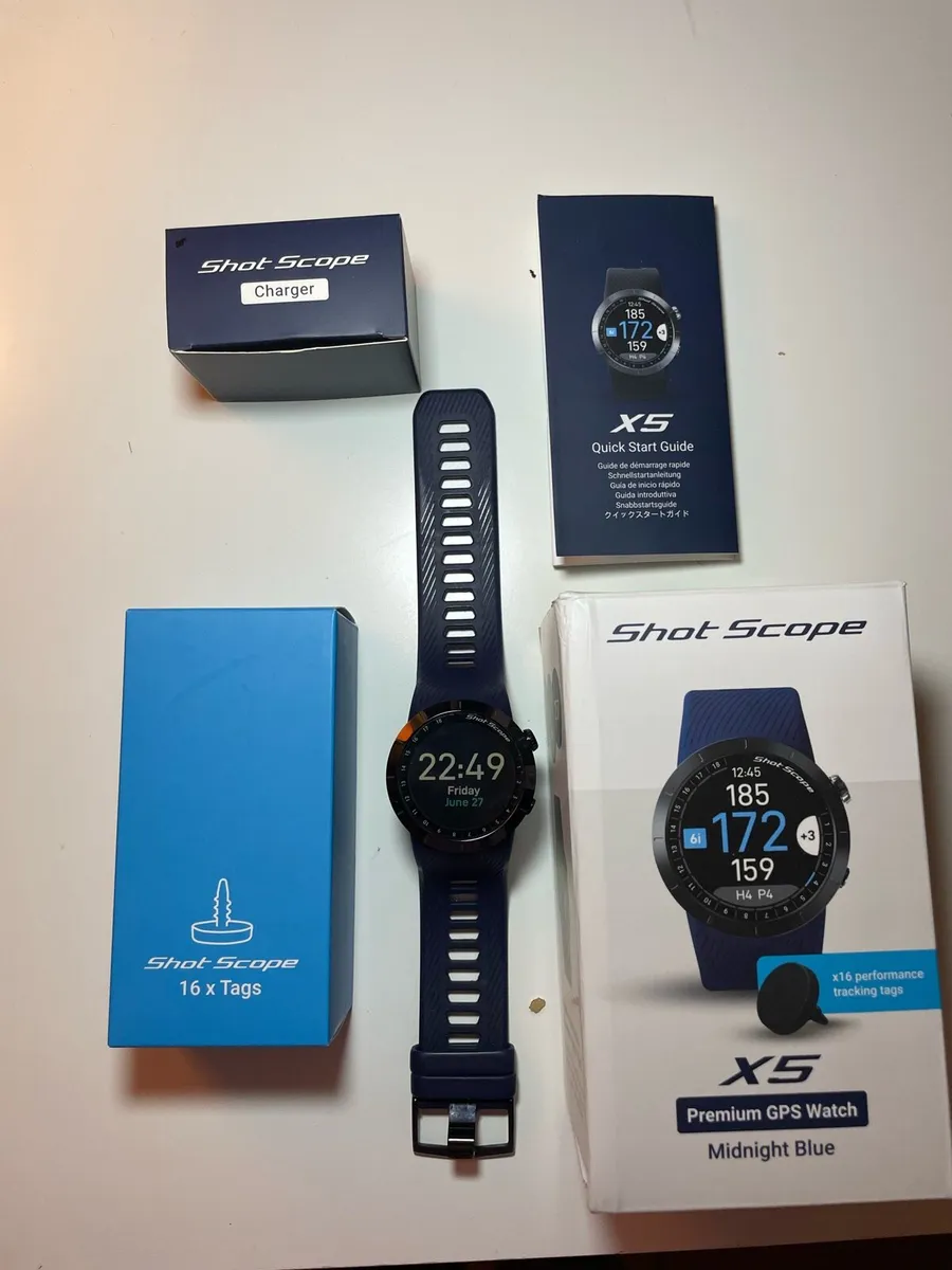 GPS Golf Watch - Shot Scope X5 - Image 4