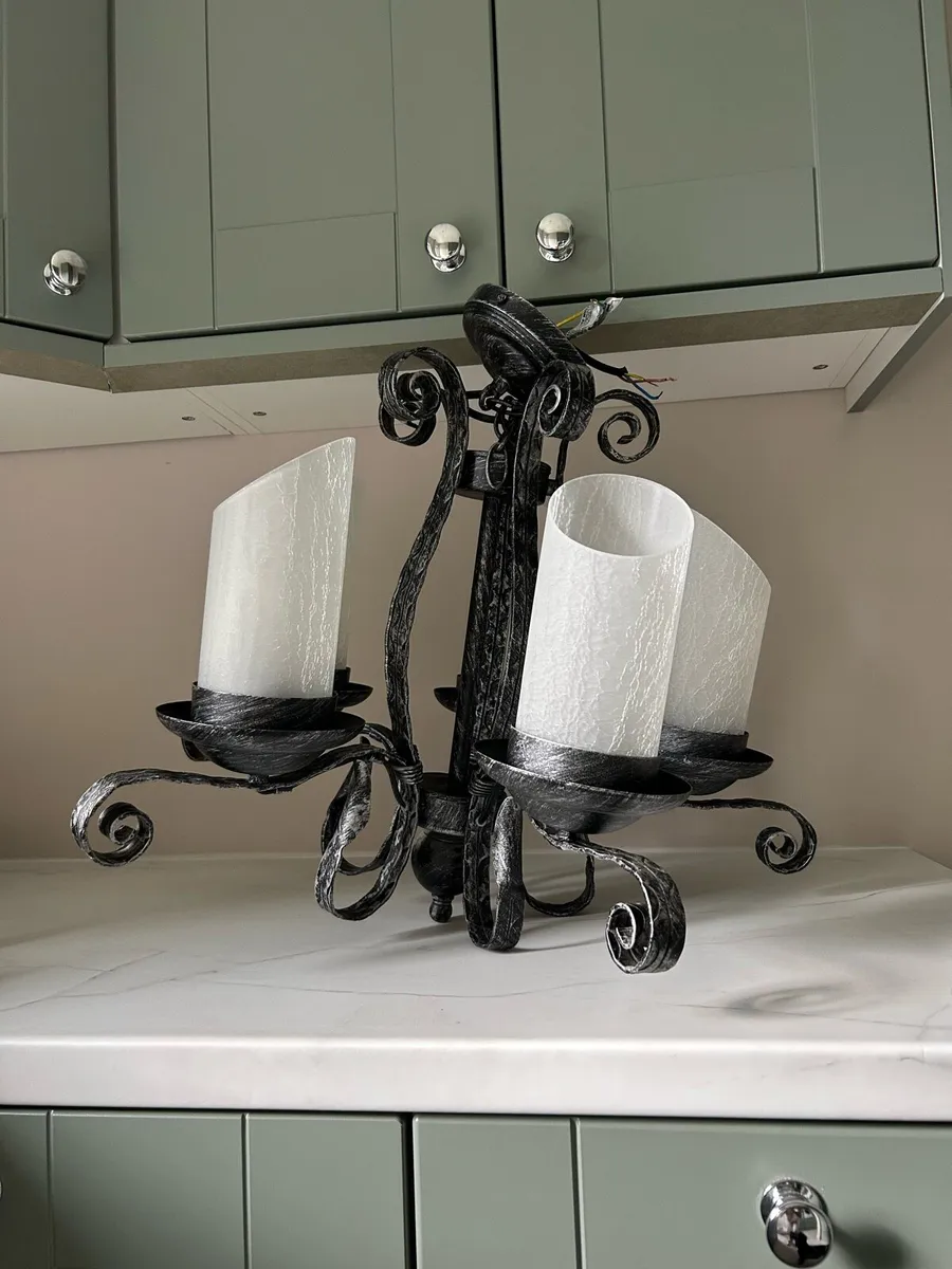 Iron light fitting - Image 1