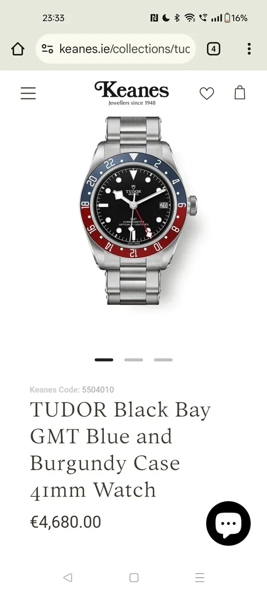 Tudor Black Bay GMT 41mm Pepsi - Image 2