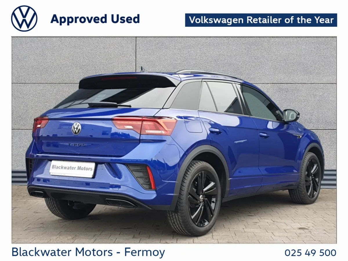 Volkswagen T-Roc 2.0TDI 116BHP R-LINE WITH REAR VI - Image 4