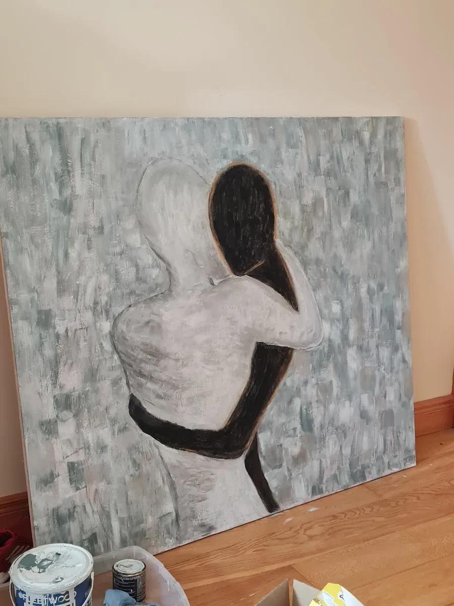 Big painting.with signature. - Image 2