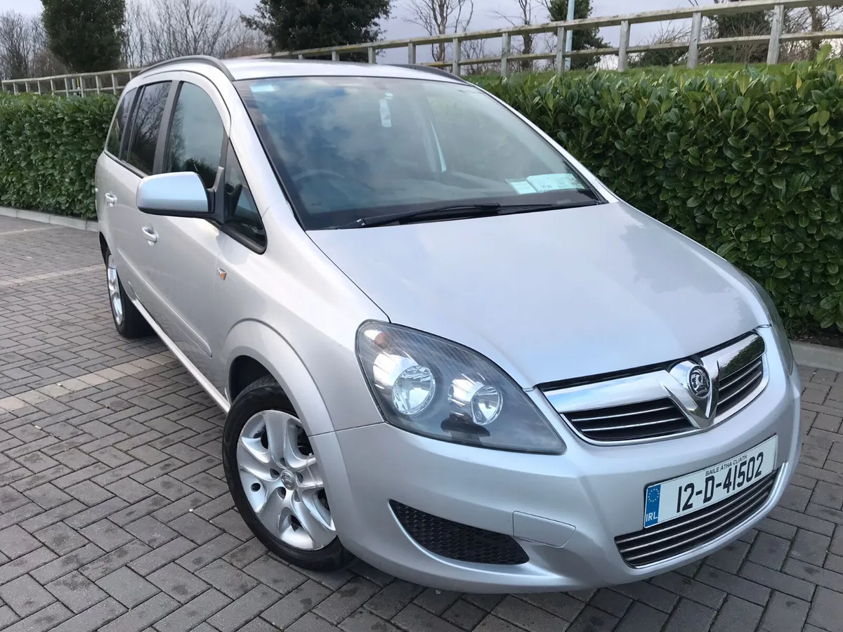 VAUXHALL ZAFIRA NEW NCT 05/26 7 SEATER ONLY 130K - Image 1