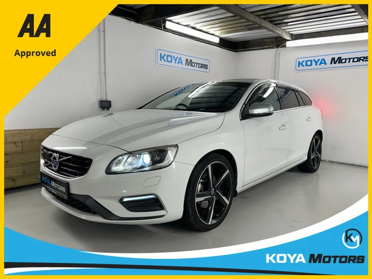 Volvo V60 2.0 D4 R-design Diesel Auto // Full Lea - Image 1
