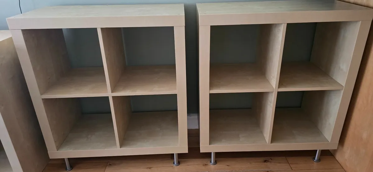 Kallax Shelving unit x 2