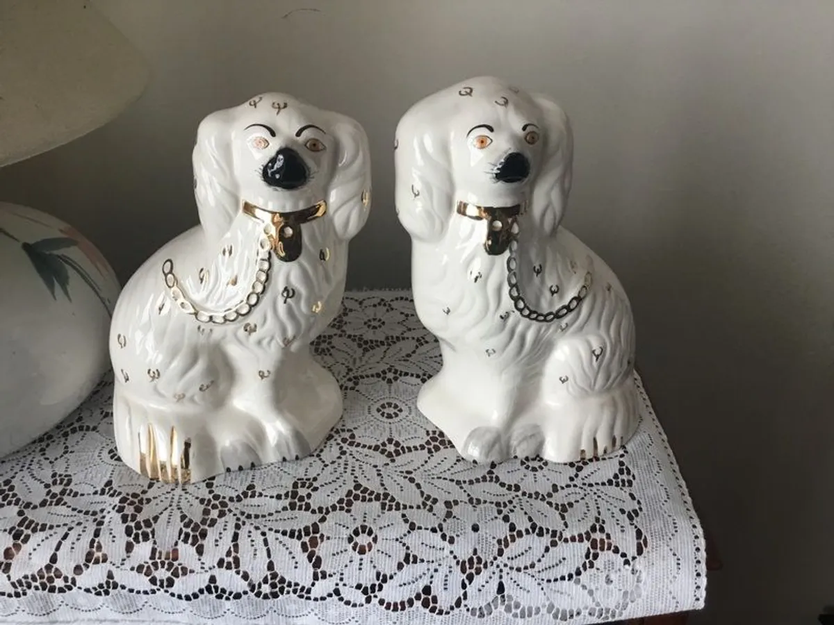Pair of Beswick mantle or "Wally dogs" - Image 2