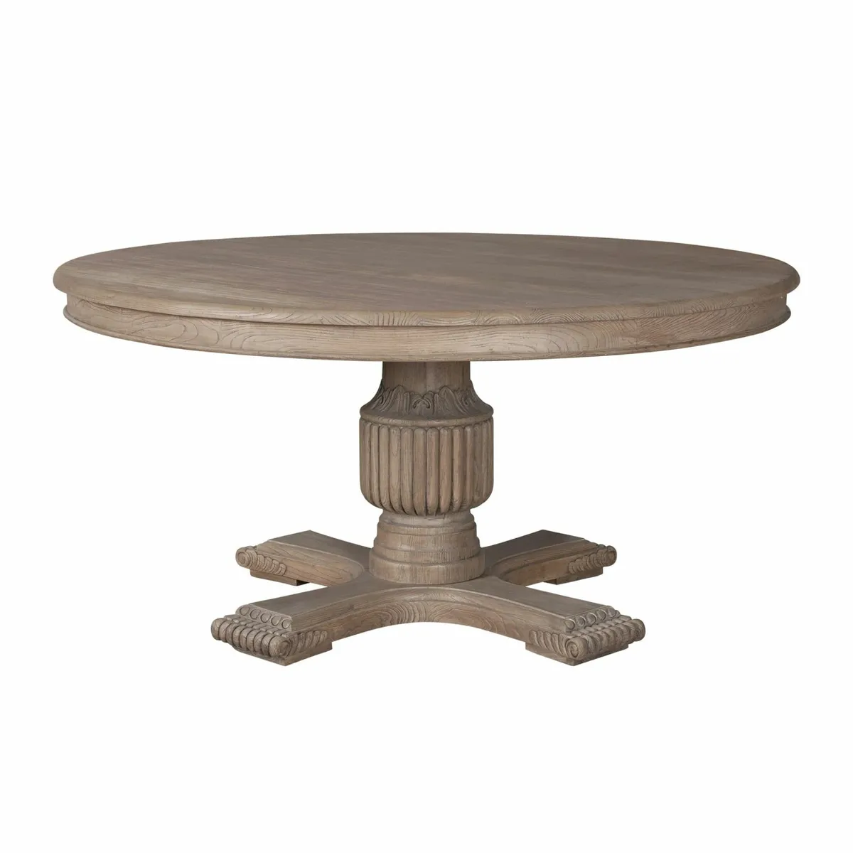 Wooden Round Dining Table - Image 1