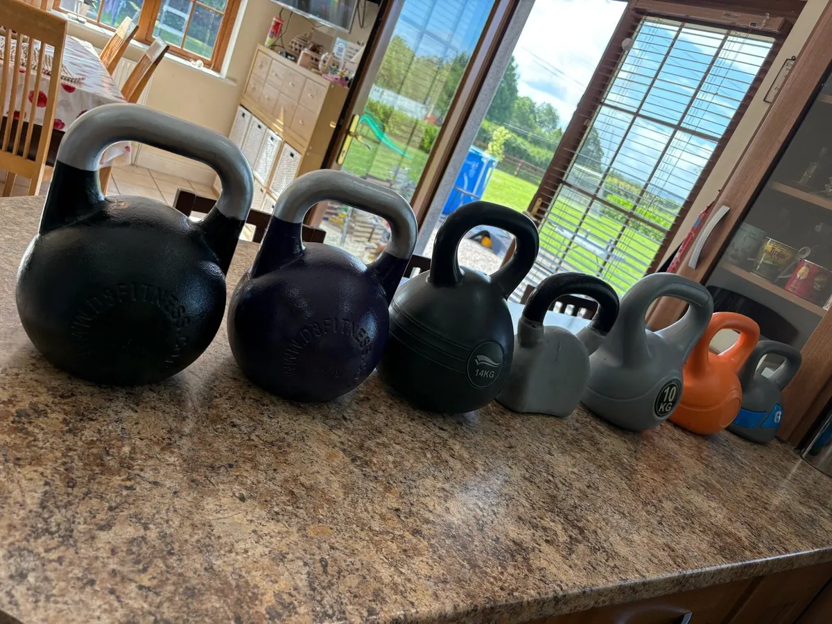 MIXED KETTLEBELL COLLECTION, CHEAP!! - Image 1