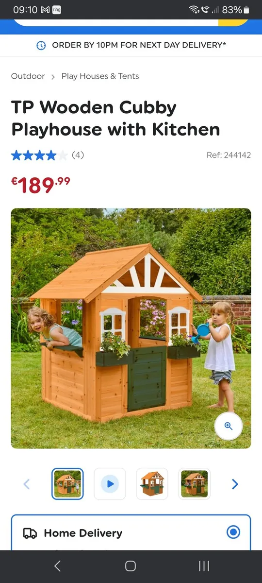 Kids Outdoor Playhouse - Image 3