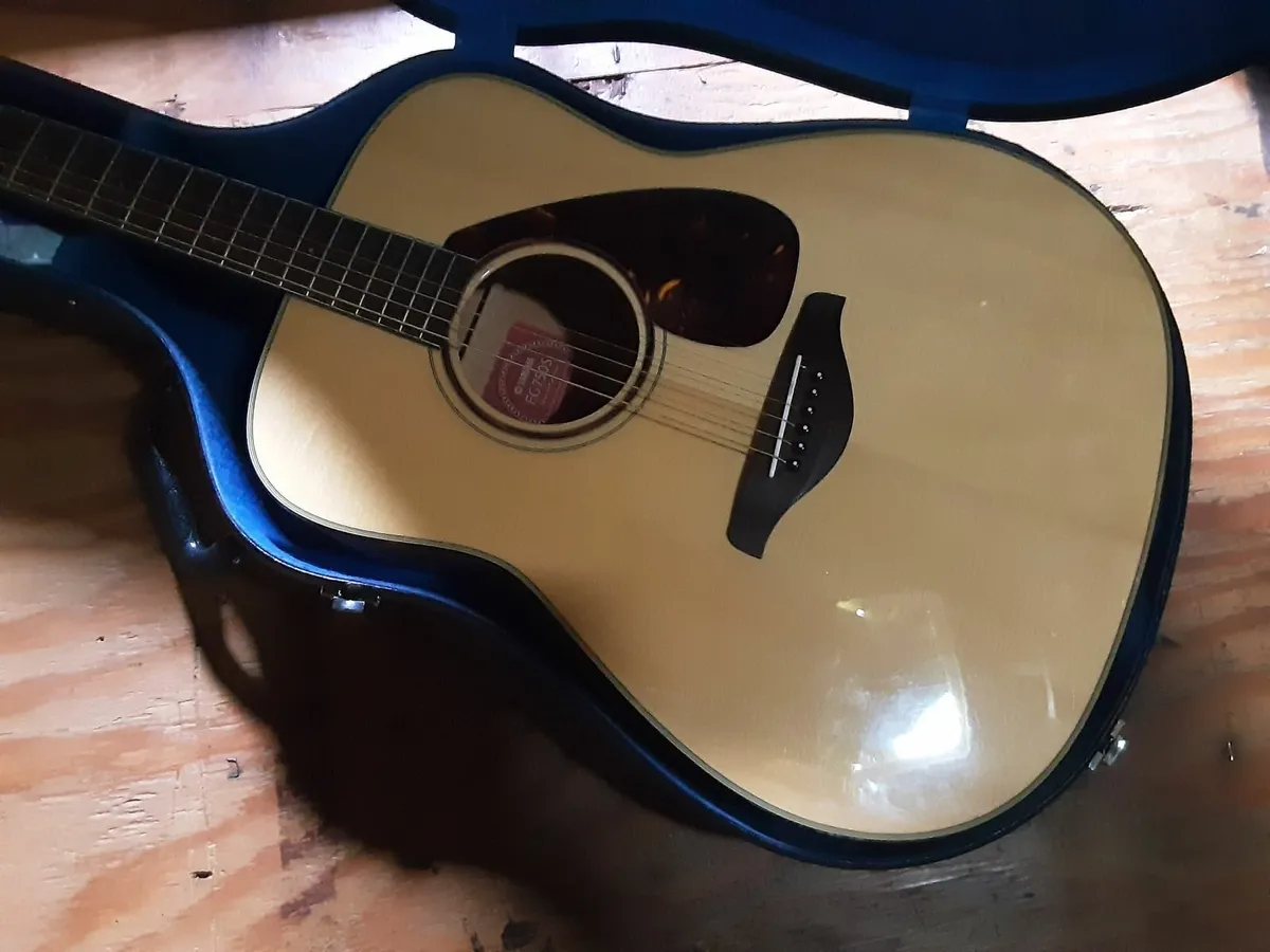 Yamaha FG750 Acoustic Guitar - Image 3