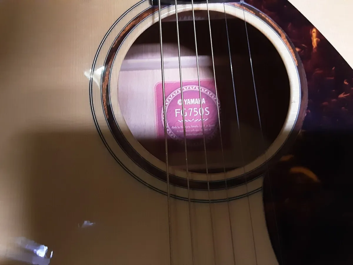 Yamaha FG750 Acoustic Guitar - Image 4