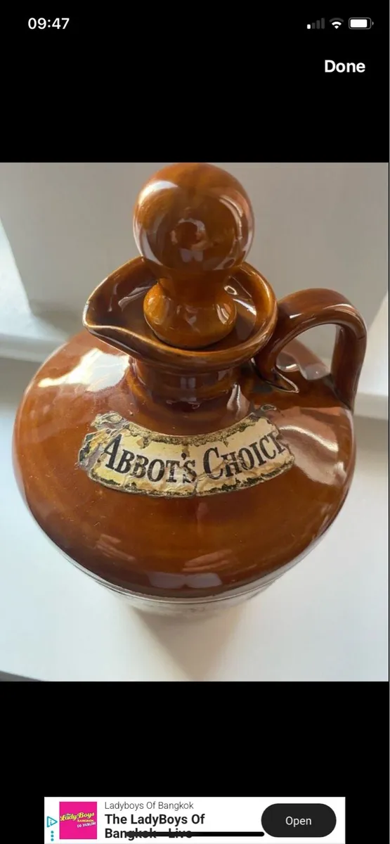 Abbot’s Choice Scotch Whisky Ceramic Crock - Image 3