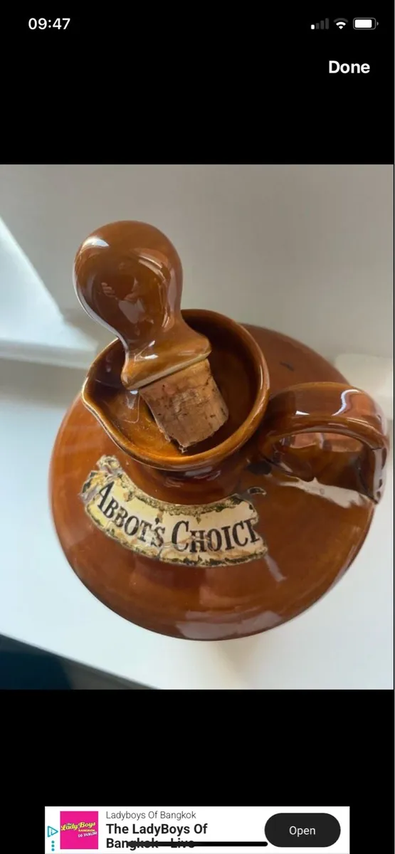 Abbot’s Choice Scotch Whisky Ceramic Crock - Image 4