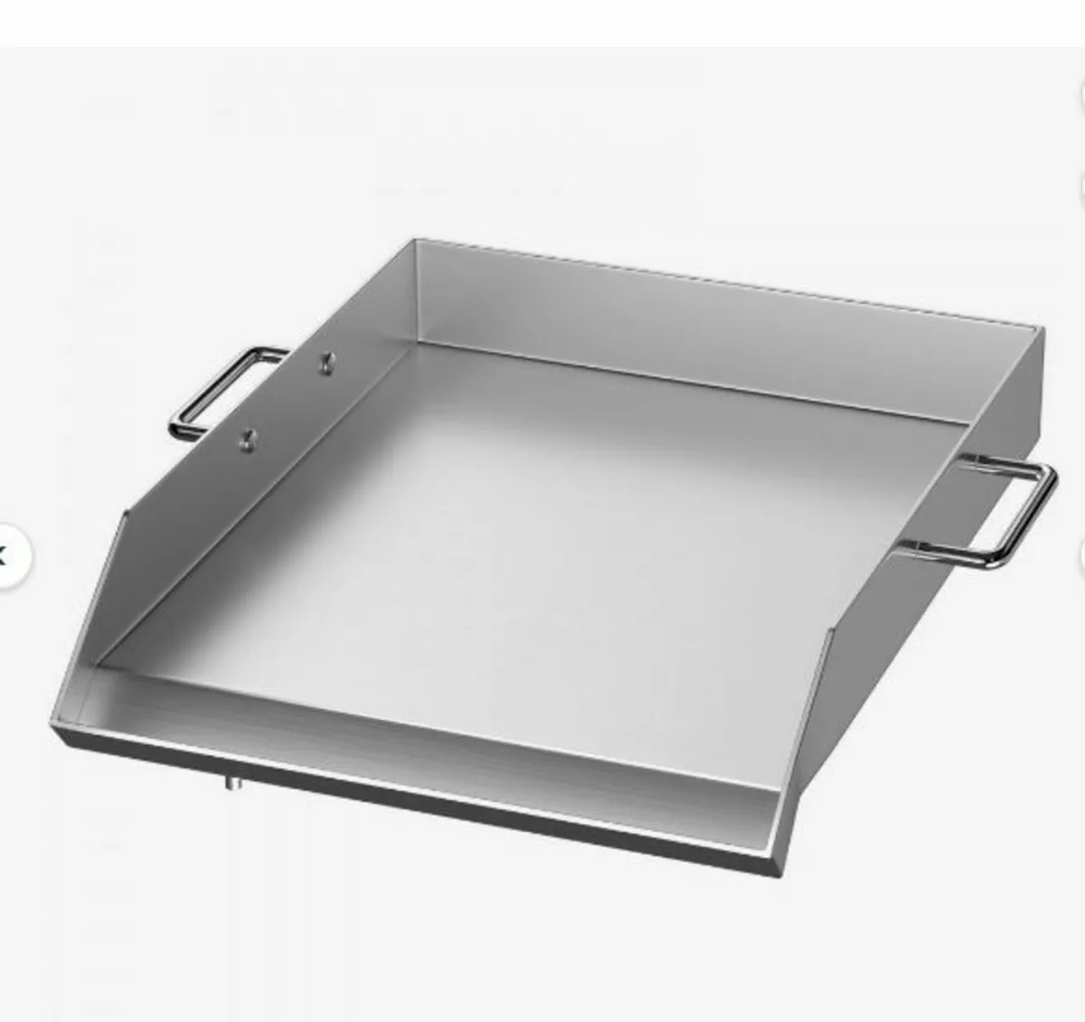 Square Grill Plate 16 x 18 Inch Stainless - Image 4