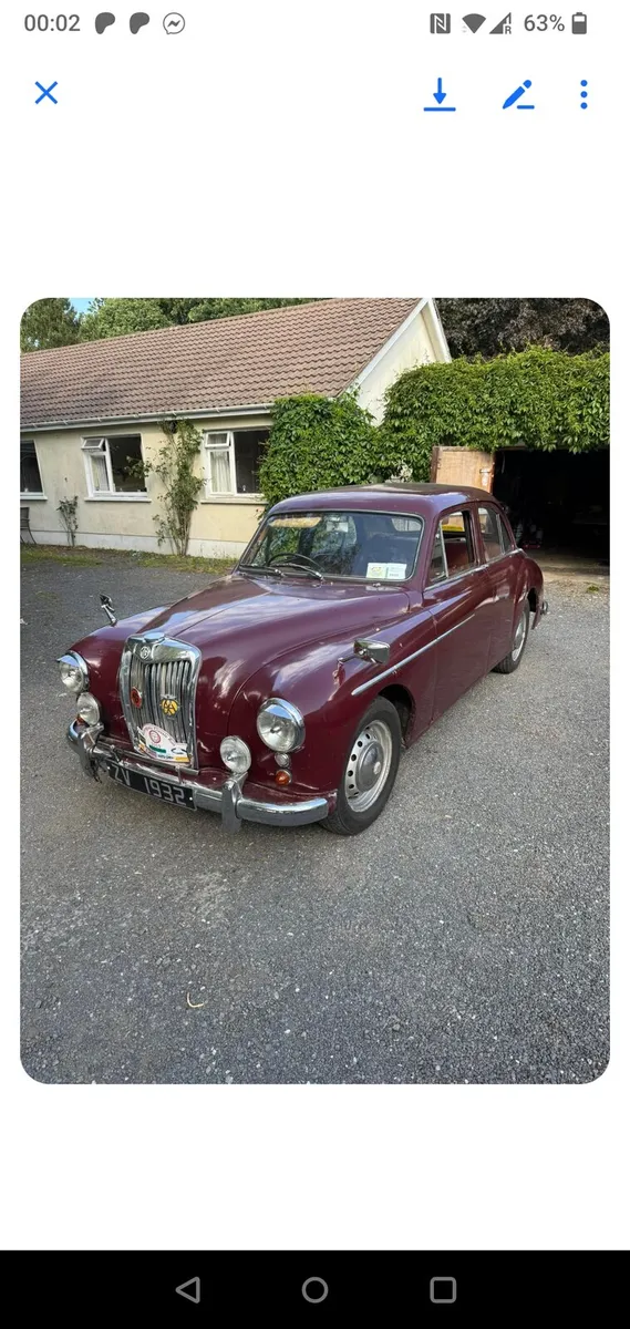1957 MG Magnette ZB - Image 1