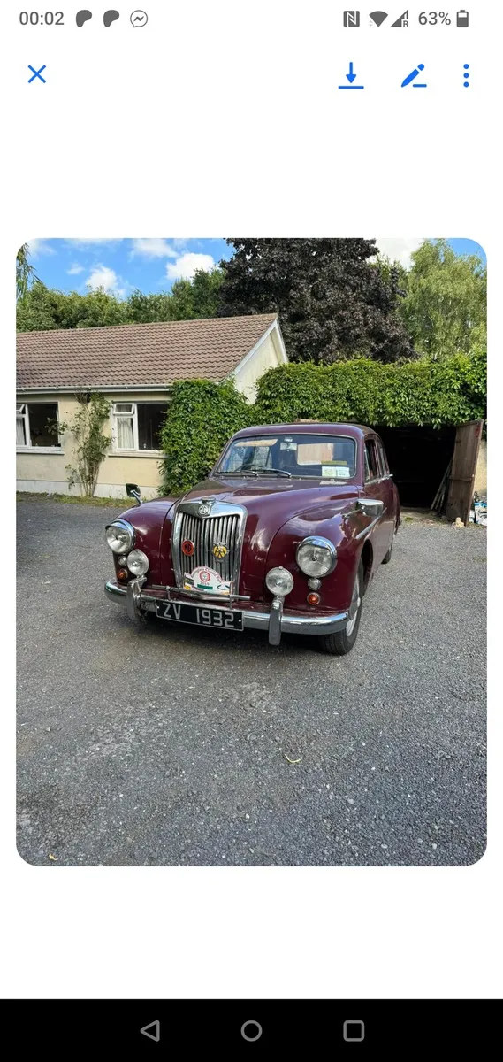 1957 MG Magnette ZB - Image 2