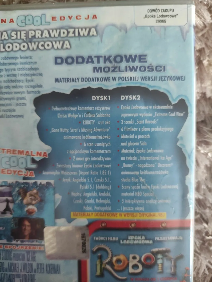 Epoka lodowcowa ice age dvd - Image 3