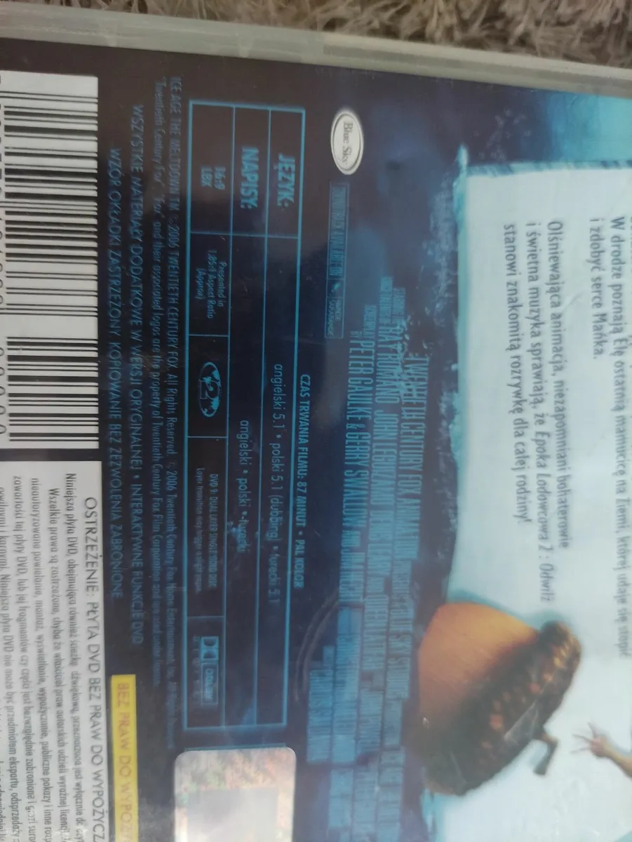 Epoka lodowcowa ice age dvd - Image 4