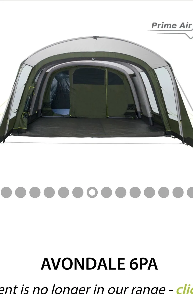 Outwell 6 man air tent - Image 2