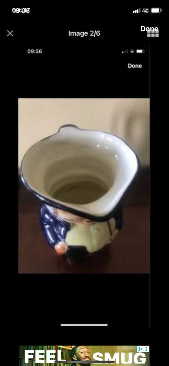Antique/ Vintage Toby Jug - Image 2